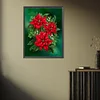 (5 Sizes)Christmas Poinsettia-Full Square Diamond Painting