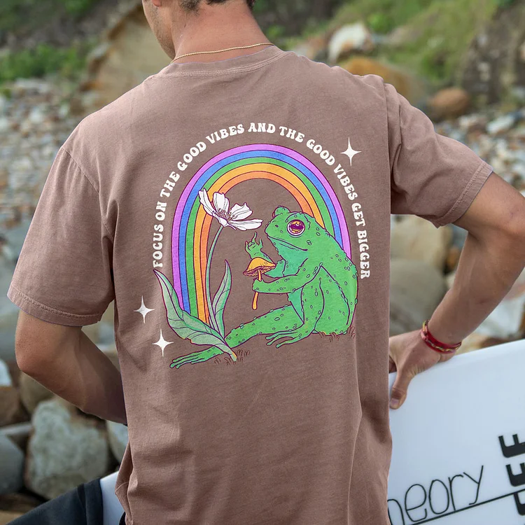 Focus On The Good Vibes And The Good Vibes Get Bigger T-shirt