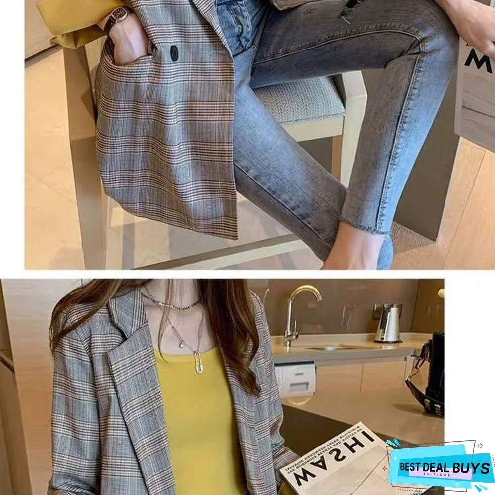 New Loose Small Suit Jacket Woman