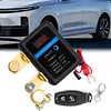 DC 12V Remote Battery Disconnect Switch 260A Main Power Switch for Car Truck SUV