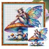 (Multi-Style) Mushroom Fairy - 11CT Stamped Cross Stitch 40*40cm