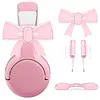 2 Pack Bow Silicone Headset Accessories Silicone Earphone Decorations Coquettish Earphone Attachment Compatible for Tonies Toniebox 2