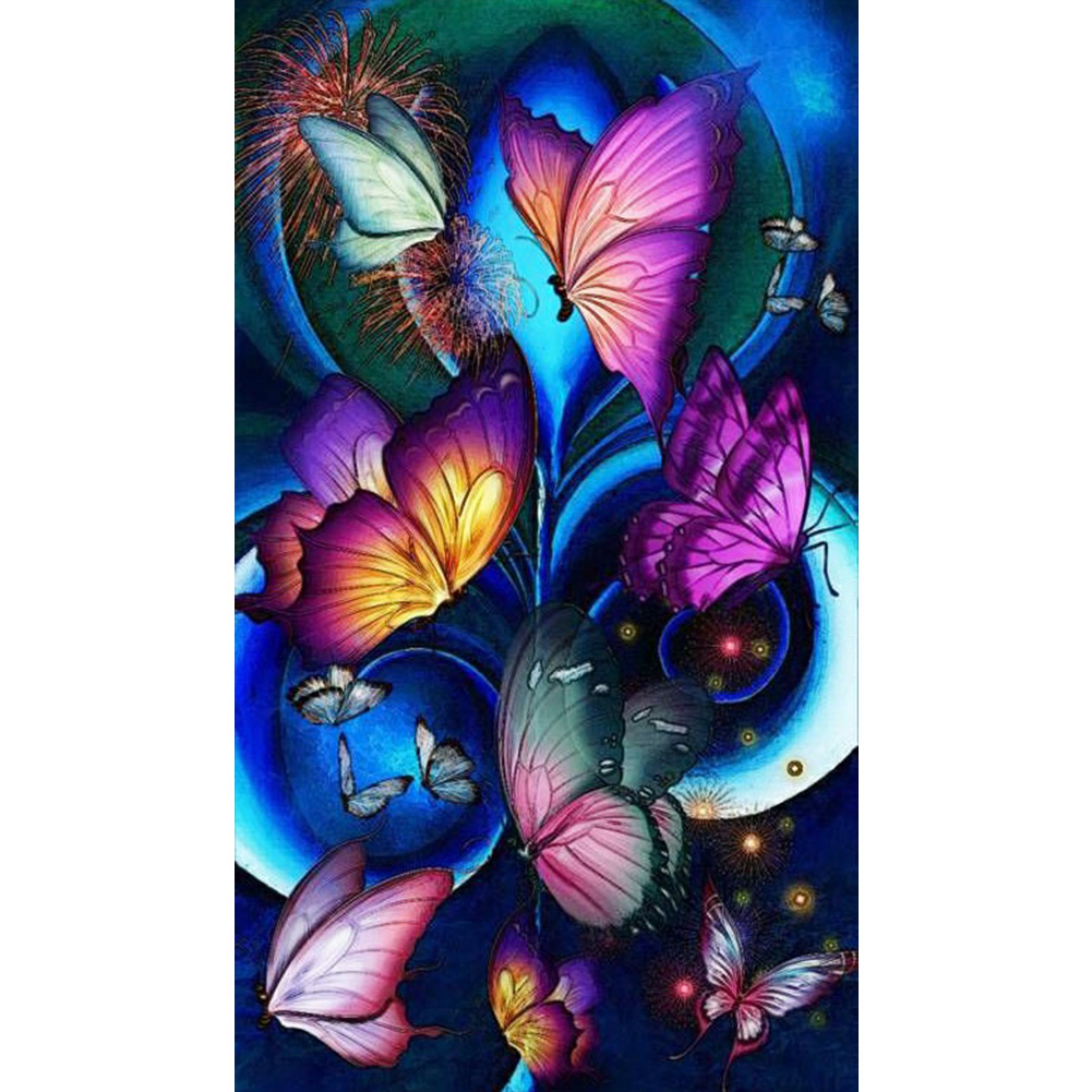 

Butterfly - Round Drill Diamond Painting - 40*70CM (Big Size), 501 Original
