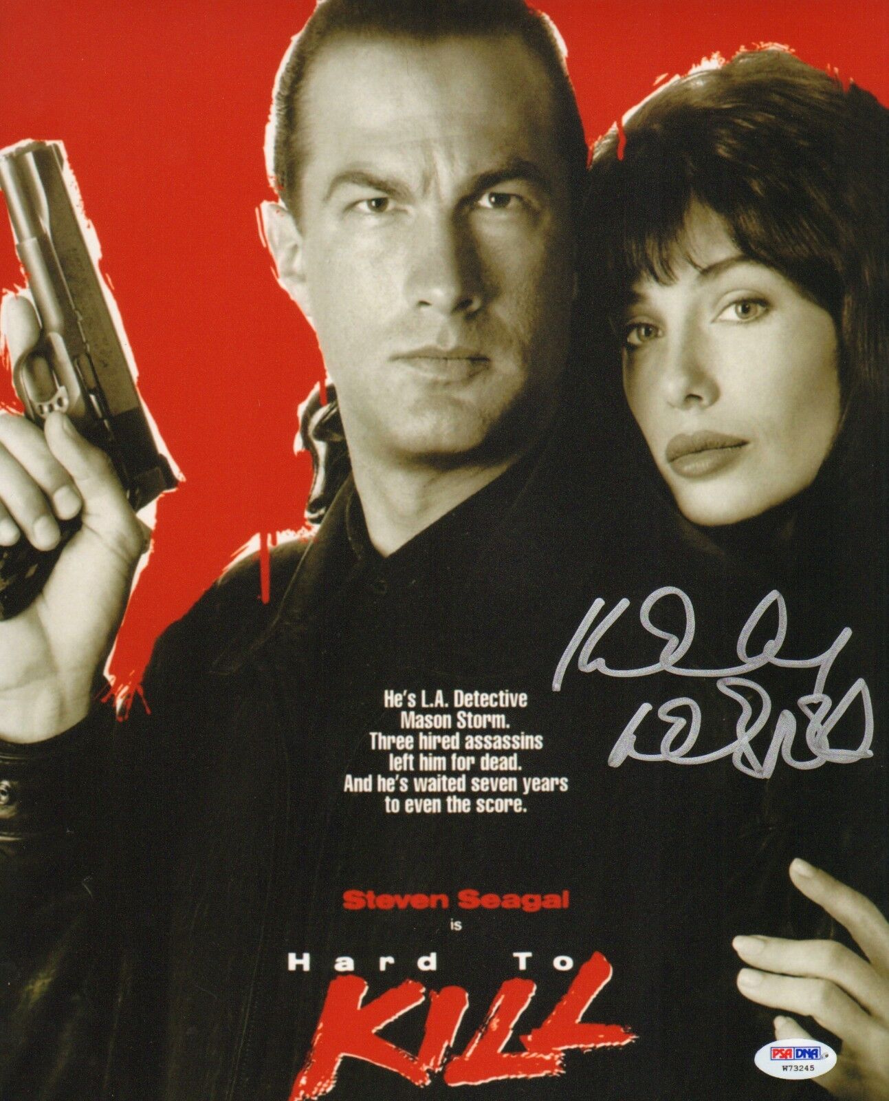 Kelly LeBrock Signed Hard To Kill 11x14 Photo Poster painting PSA/DNA COA Picture Autograph 1990