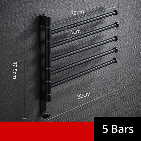Multi-rotation adjustable towel rack | 168DEAL