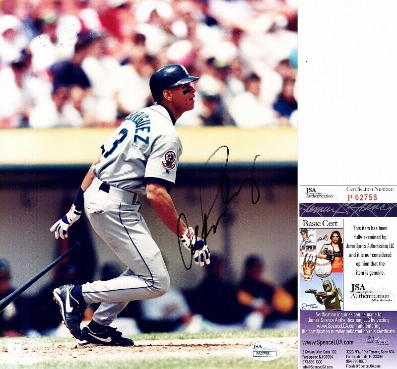 Alex Rodriguez Signed - Autographed Seattle Mariners 8x10 inch Photo Poster painting - JSA COA