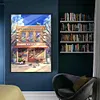 uk.everydayedeals (Limited Stock)Cross Stitch - 11ct Stamped - Librairie de printemps (50*70cm)