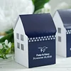100 Pack | Personalized House Shaped Wedding Favor Party Gift Boxes