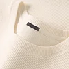 Men's Vintage Waffle Knit Short Sleeve Round Neck T-Shirt by Inlyline
