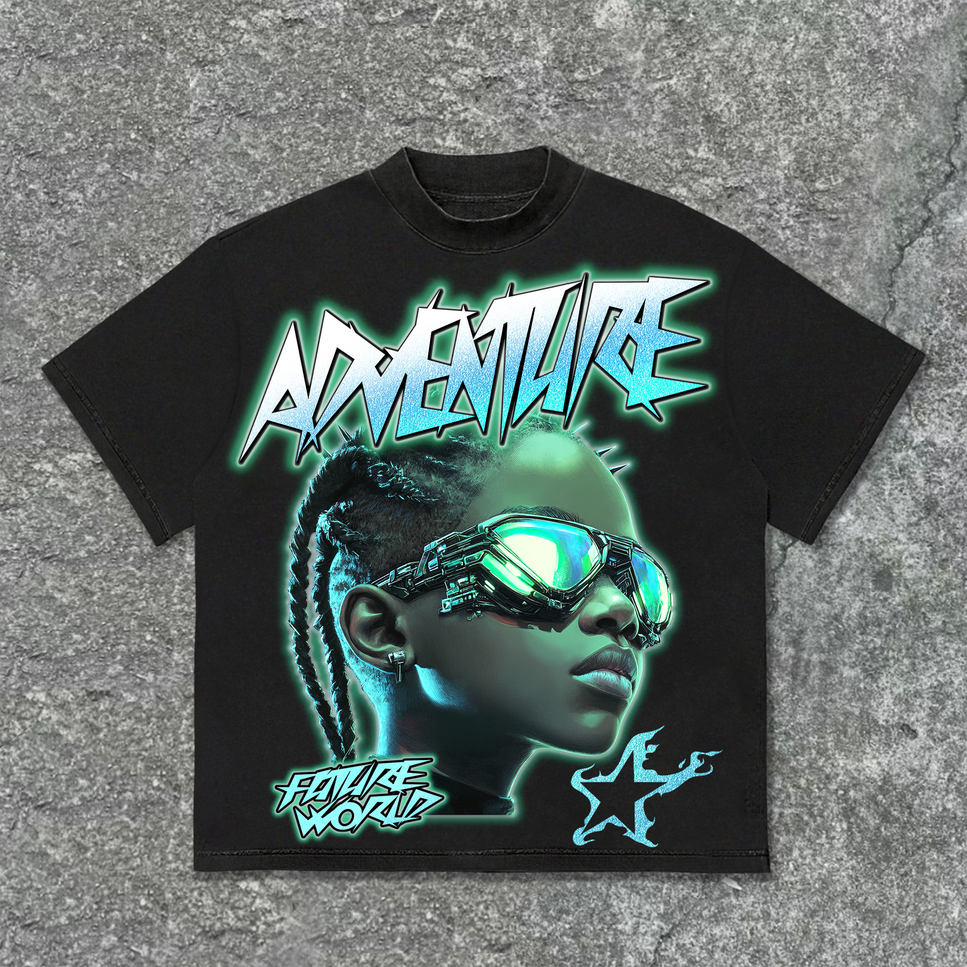 Sopula Studio The Future Graphic Print Cotton T-Shirt