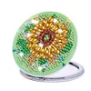 Diamond painting Flower Mirror