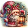Christmas Gnome-11CT Stamped Cross Stitch 40*40cm/15.75*15.75in tapestrymarket
