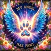 Angel Paw-11CT Stamped Cross Stitch 45*45cm tapestrymarket