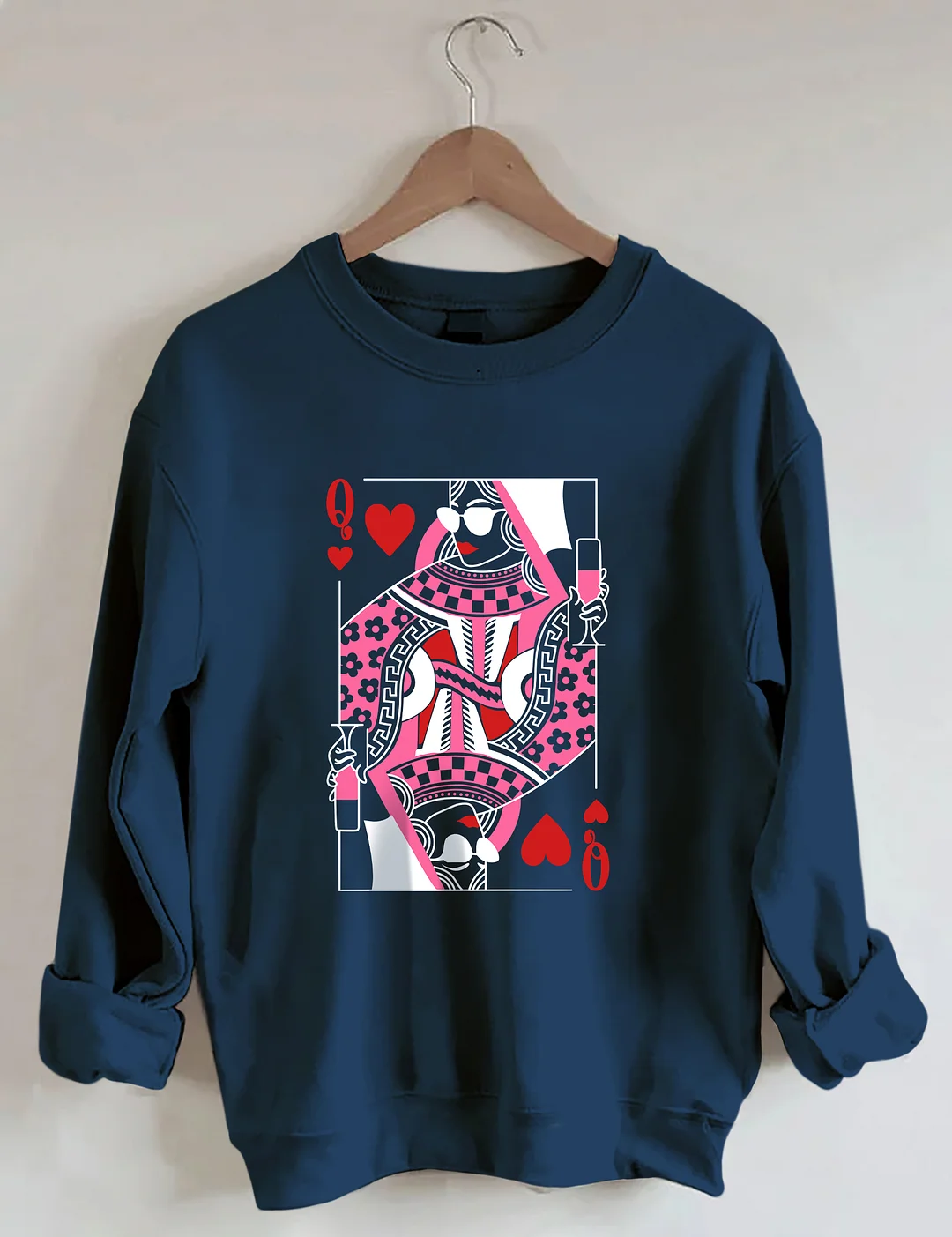 Queen Of Hearts Sweatshirt