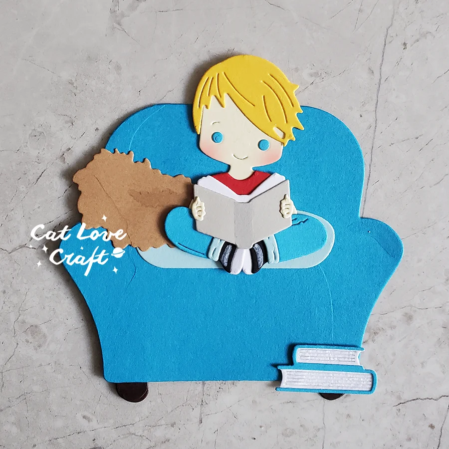 Nigikala on the sofa Series Metal Cutting Dies Scrapbooking Stencil Die Cuts Card Making DIY Craft Embossing New Dies For 2023