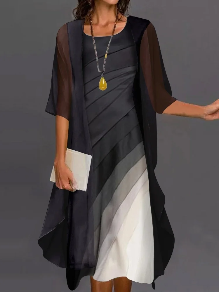 Casual Two-piece Dress