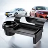 Side Window Backseat Hanging Organizer with Cup Holder Car Side Door Storage Box