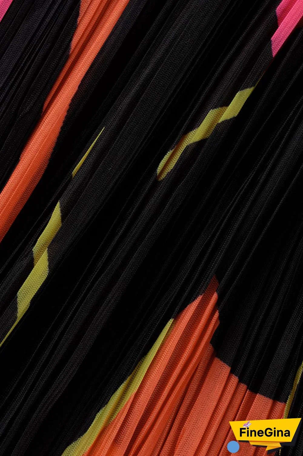 Pink Purple Casual Print Patchwork V Neck Pencil Skirt Plus Size Dresses