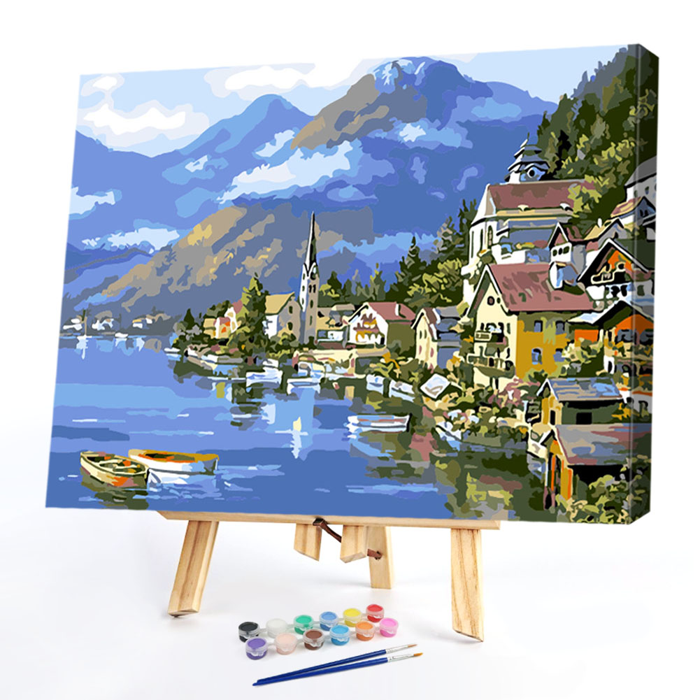 

40*50CM Paint By Numbers-Seaside, 501 Original