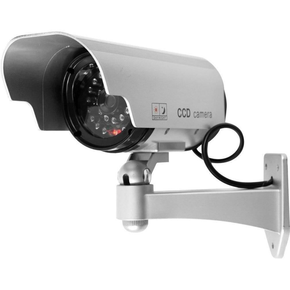 Solar Power LED CCTV Camera Fake Security Camera Outdoor Dummy Surveillance