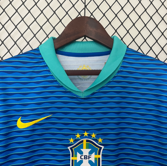 2024 Brazil Away Football Shirt Thai Quality