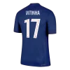 VITINHA #17 PSG Home Authentic Soccer Jersey 2025/26