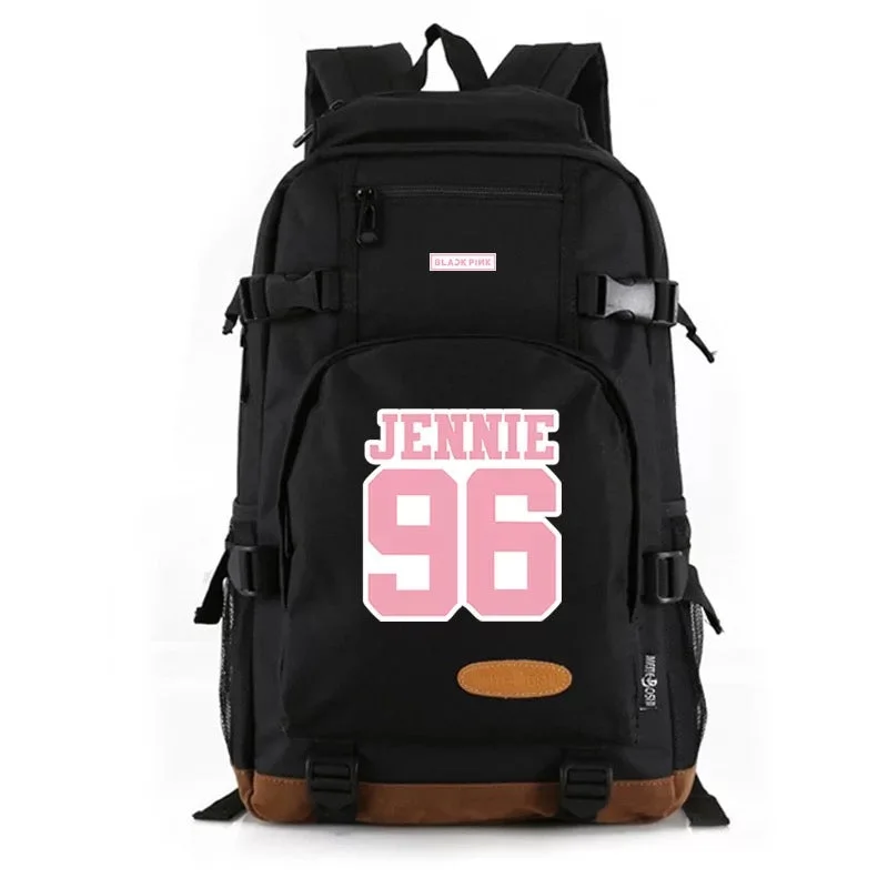 Buzzdaisy Blackpink Jennie 96 #3 School Bookbag Travel Backpack Bags