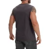  Men's Stylish Sleeveless Henley Tank Top for Summer Fitness and Casual Wear by Inlyline