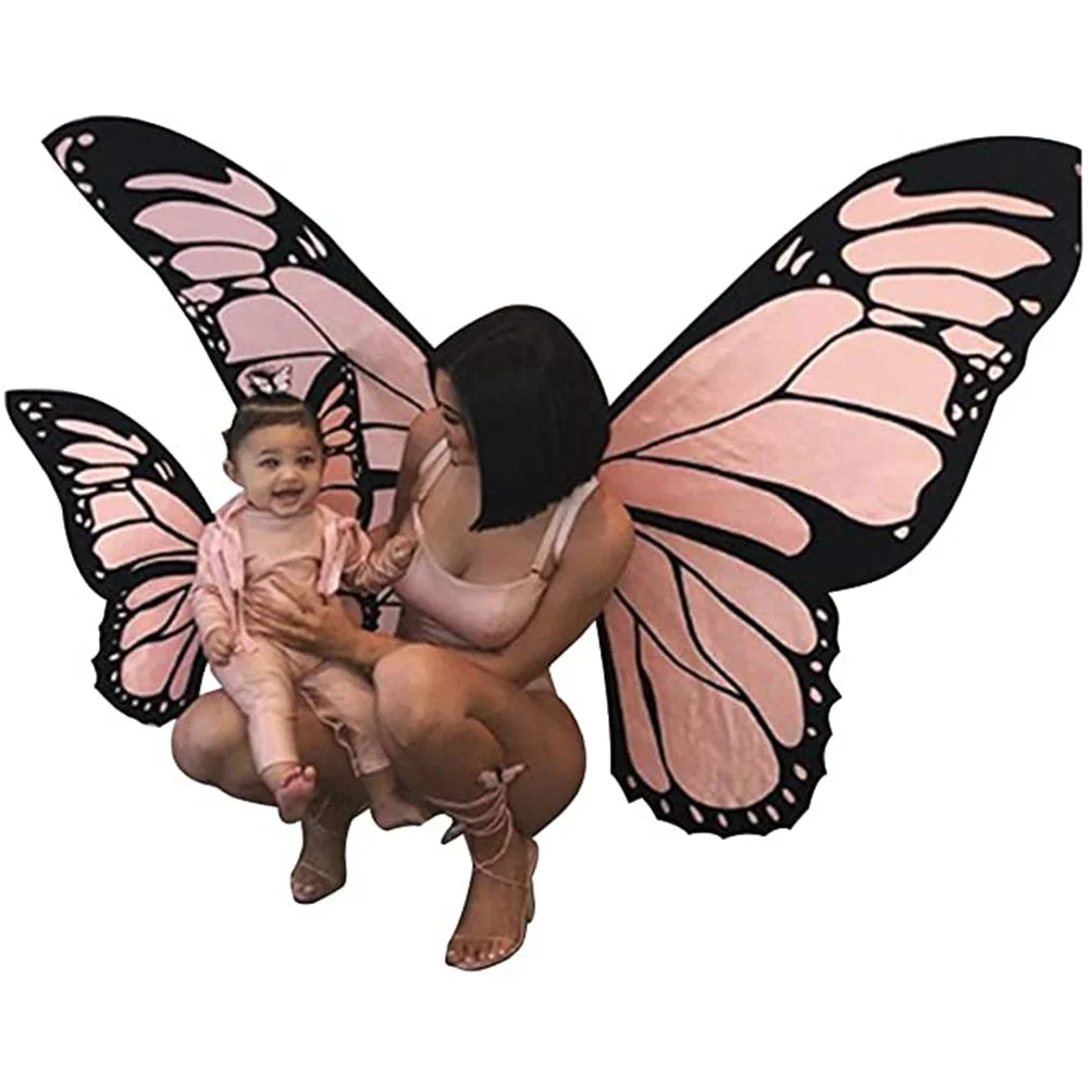 Fashion Sexy Lady Hot Sale Halloween Cosplay Butterfly Wing Fairy Costumes For Adult Kids Accessory Party Costume Decoration