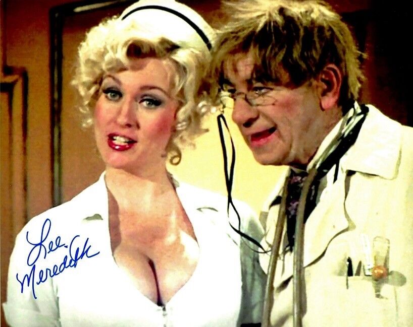 LEE MEREDITH In-person Signed Photo Poster painting - Sunshine Boys