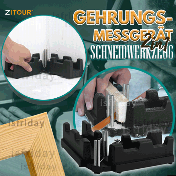 Zitour® 2-in-1 Gehrungsmessgerät Schneidwerkzeug