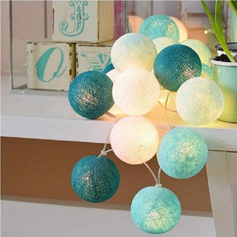 

Led rattan ball cotton ball lamp string, Tiffany, 501 Original