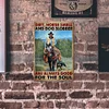 West Cowboy - Vintage Metal Signs - 30*40cm