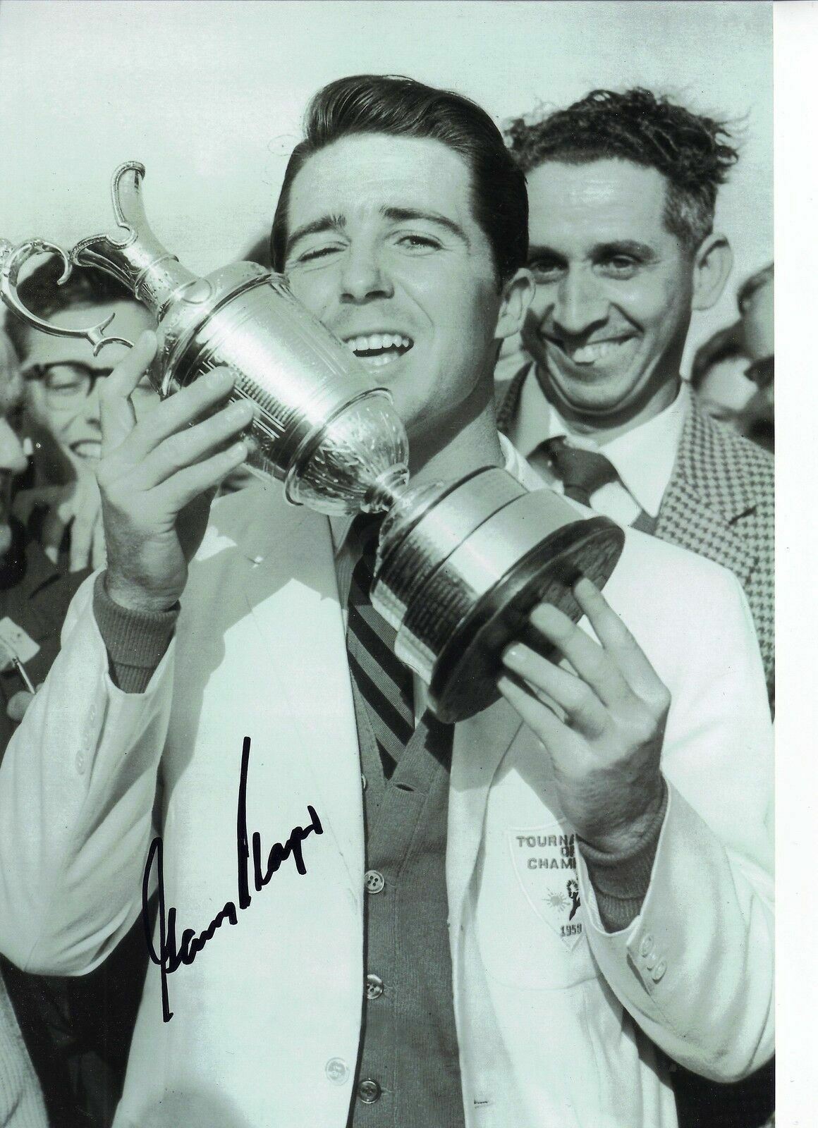 Gary Player Genuine Hand Signed 12X8 Photo Poster painting Open Championship (3084)