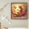 (Multi-Style)Hummingbird Butterfly Girl-Partial Special Shaped Diamond Painting 30*30CM