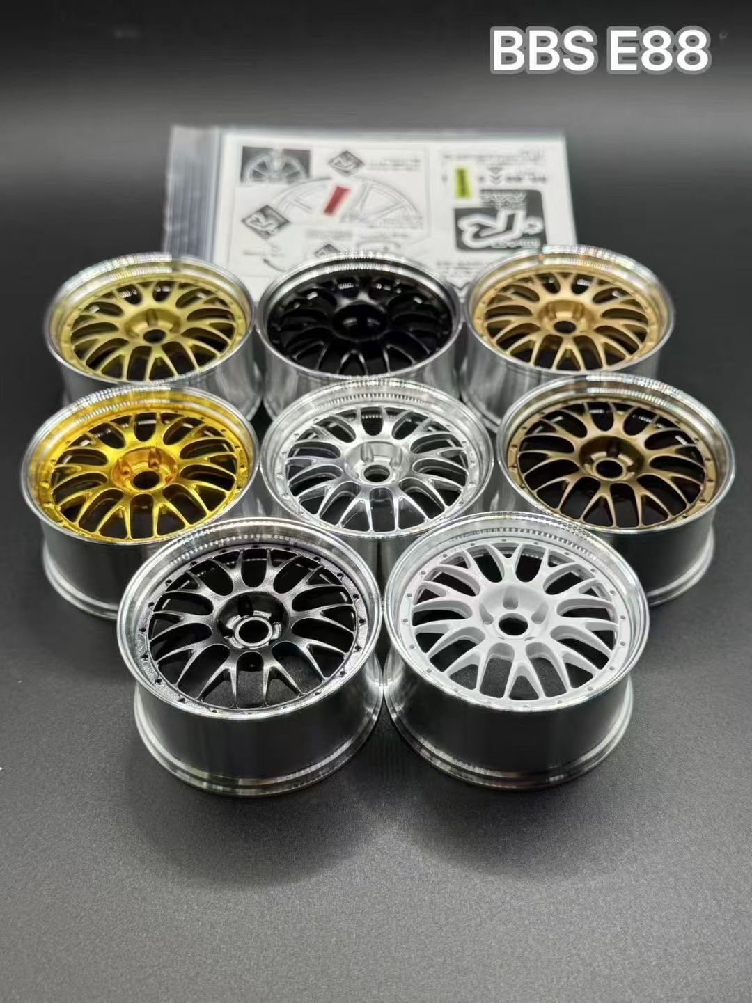 Car-mounted forged aluminum alloy wheel-shaped air freshener (car logo can be customized)