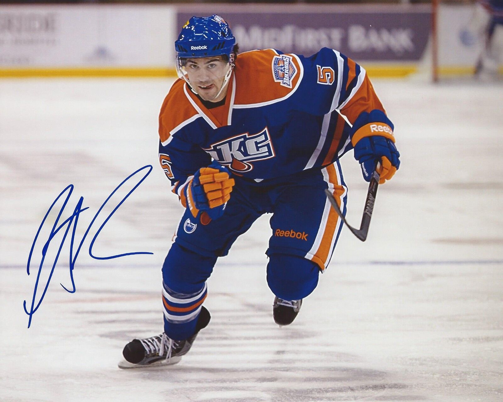 Justin Schultz Signed 8x10 Photo Poster painting Oklahoma City Barons Autographed COA