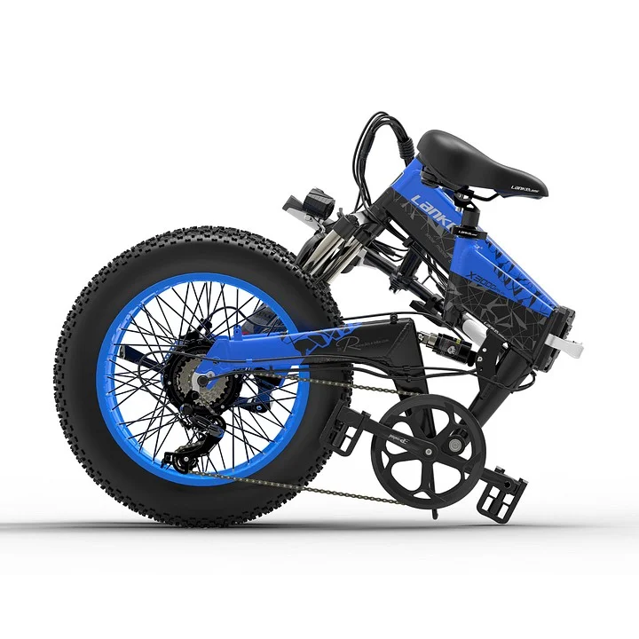 Lankeleisi X3000plus Folding Fat Tire Electric Bike