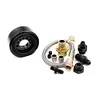 Cooler Adapter Kit Feed Line Aluminum for Honda Acura LS B20 VTEC (Black)