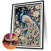 Diamond Painting-DIY Special Shaped Drill Pearl Painting Peacock(30x40cm)