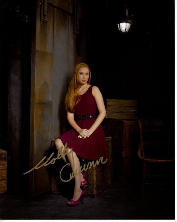 MOLLY C. QUINN signed autographed CASTLE ALEXIS Photo Poster painting