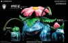 1/20 Scale World Zukan Evolution of Venusaur Set - Pokemon Resin Statue - Wang Wang Studio