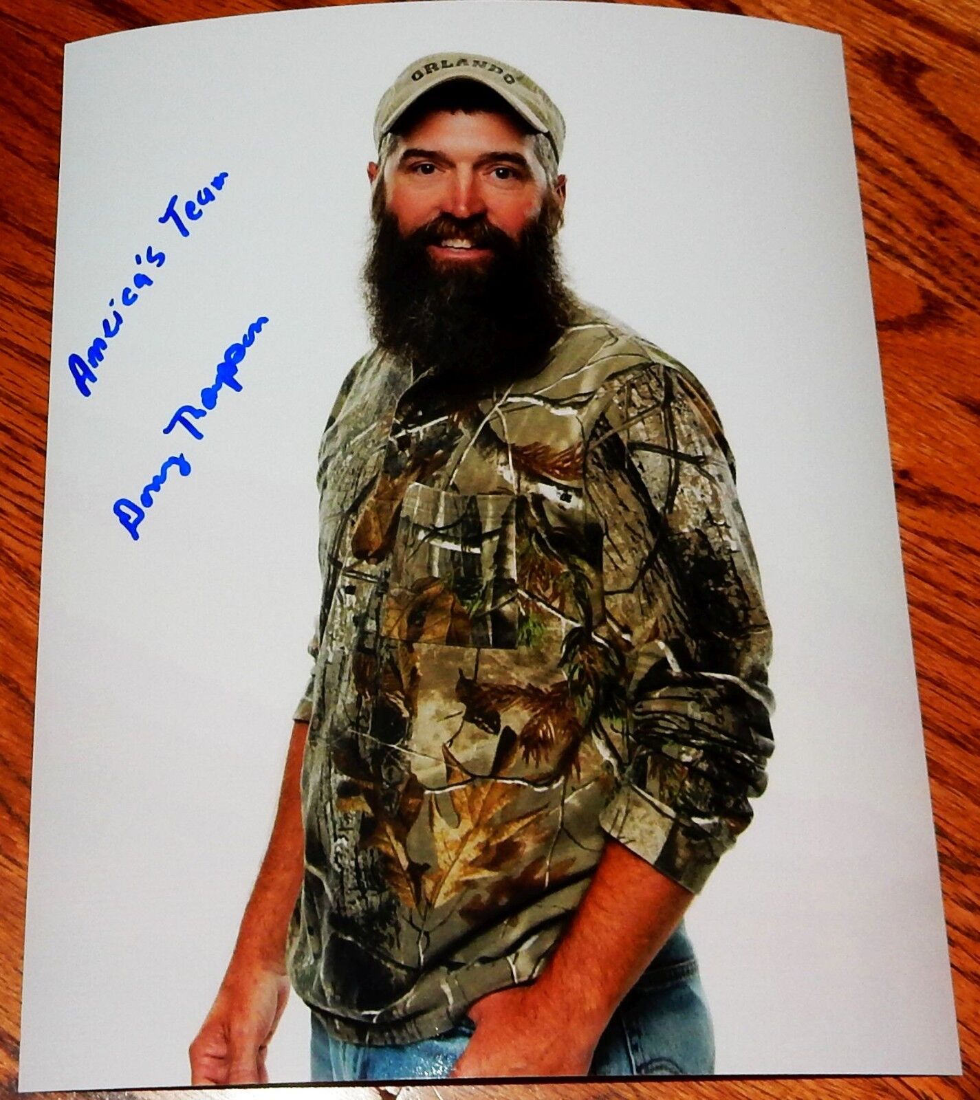 Donny Thompson Big Brother 16 Signed 8x10 HD Photo Poster painting BB16 Team America Autograph