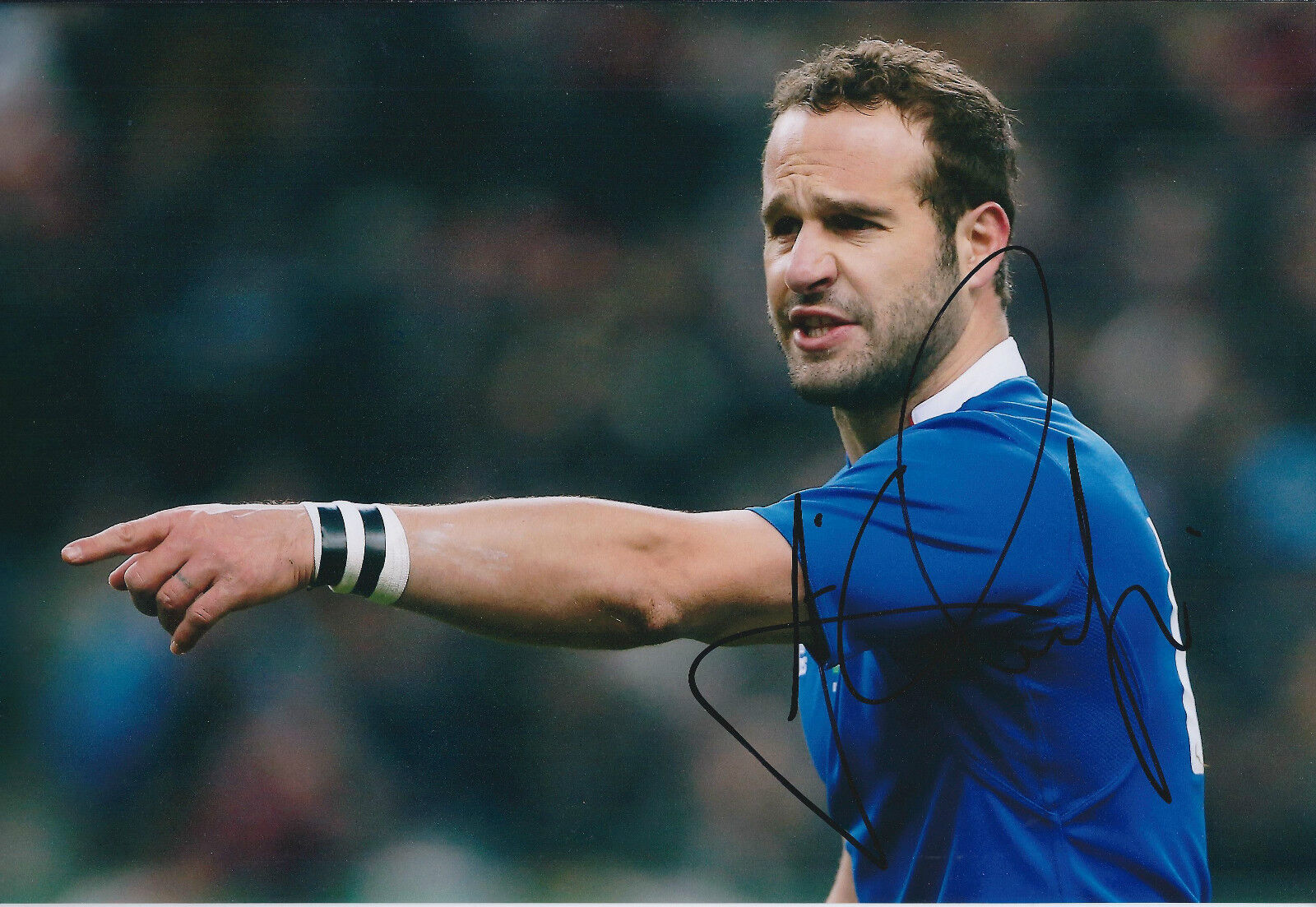 Frederic MICHALAK Signed Autograph Photo Poster painting AFTAL COA France RUGBY World Cup Toulon