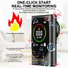 4-in-1 Carbon Monoxide Alarm Plug in Wall Portable Carbon Monoxide Detector with Temperature & Humidity Display for Home Bedroom Kitchen RV