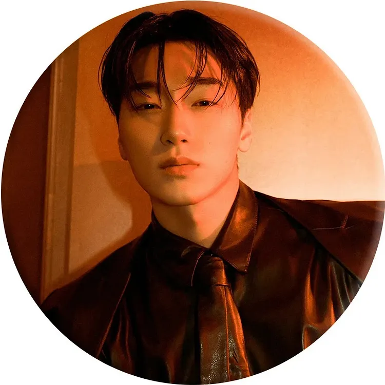 Ateez Golden Hour Part. 3 Photo Badge Mirror Keychain