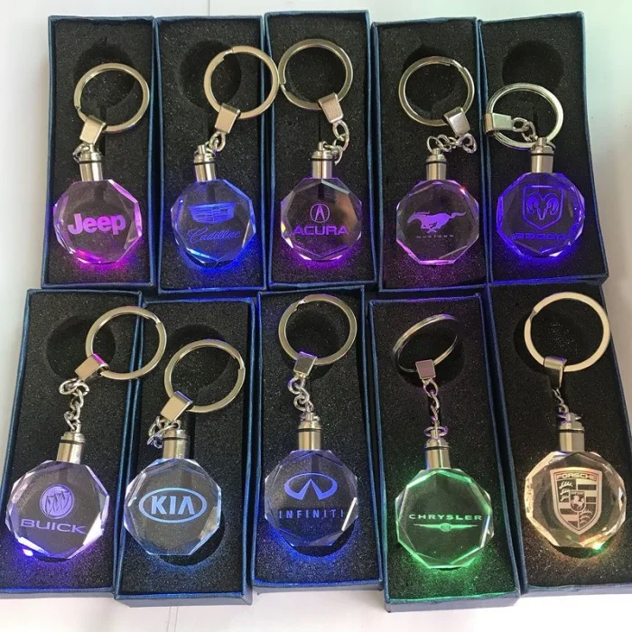 Car Key Chain Crystal Pendant