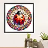 Stained Glass Ladybug - Full Round Drill Diamond Painting
