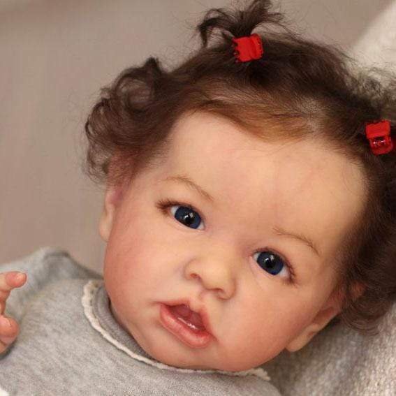 20'' Weighted Painted Dolls Handmade Reborn Baby Doll girl Truda, Birthday Present Toy 2023 -Creativegiftss® - [product_tag] Creativegiftss®
