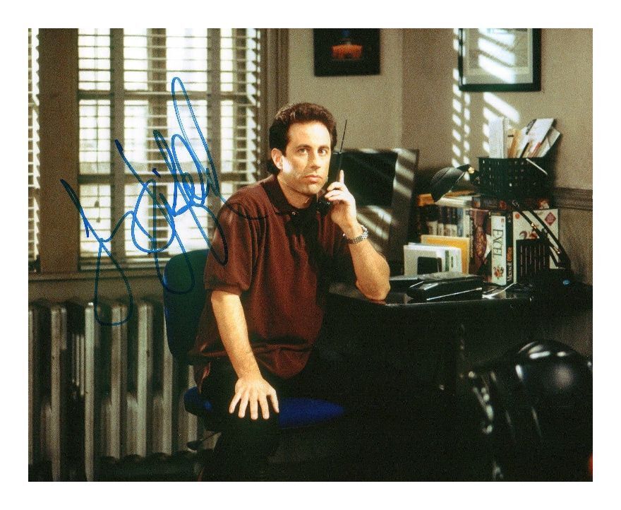 JERRY SEINFELD AUTOGRAPHED SIGNED A4 PP POSTER Photo Poster painting PRINT